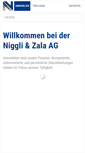 Mobile Screenshot of niza.ch